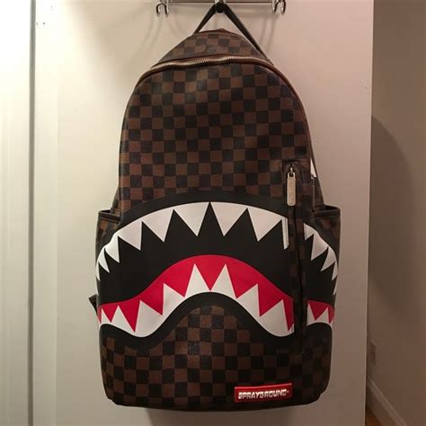 louis vuitton sprayground shark backpack|sprayground louis vuitton.